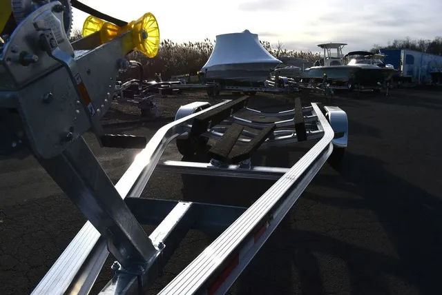 Slide: The Image of Yacht Club Trailers 27-10000 Aluminum Tandem Axle Bunk Boat Trailer 2026 - 4