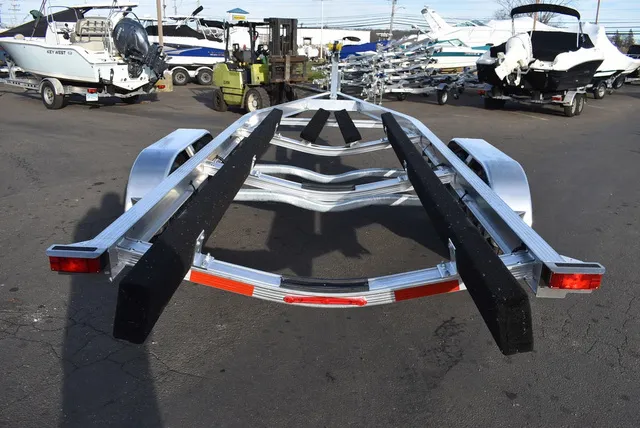 Slide: The Image of Yacht Club Trailers 27-10000 Aluminum Tandem Axle Bunk Boat Trailer 2026 - 6