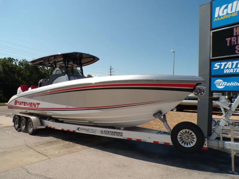 Slide: The Image of Statement 350 Open Center Console 2027 - 1