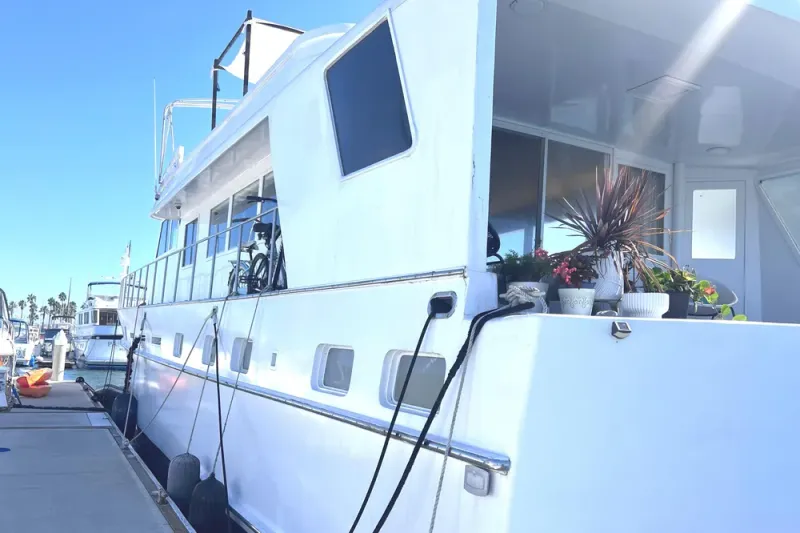Slide: The Image of Huckins Motor Yacht 1977 - 5
