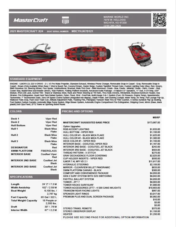 Slide: The Image of MasterCraft X24 2021 - 47