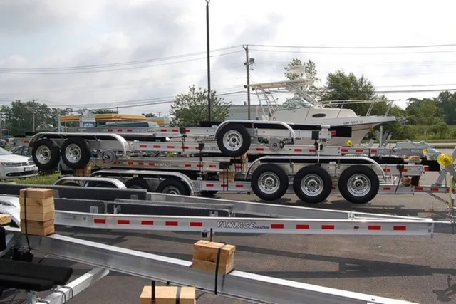 Slide: The Image of Venture Trailers Aluminum Tandem Axle Bunks VATB-6425 2024 - 21