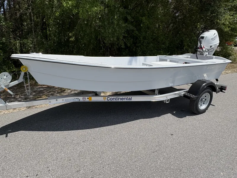 Slide: The Image of Salty Boats STUMPNOCKER 144 SKIFF TILLER 2026 - 8