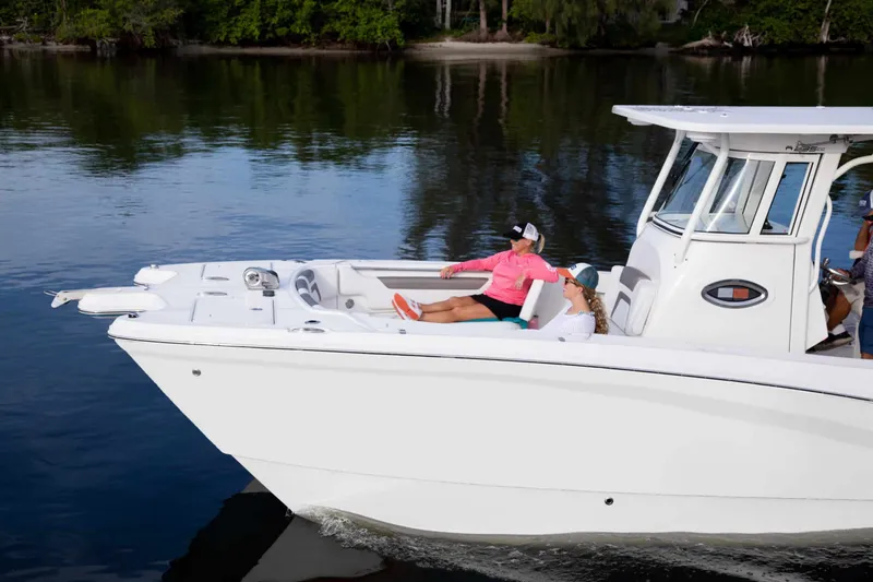 Slide: The Image of World Cat 295CC Center Console 2026 - 11