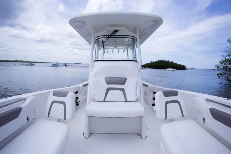 Slide: The Image of World Cat 295CC Center Console 2026 - 35