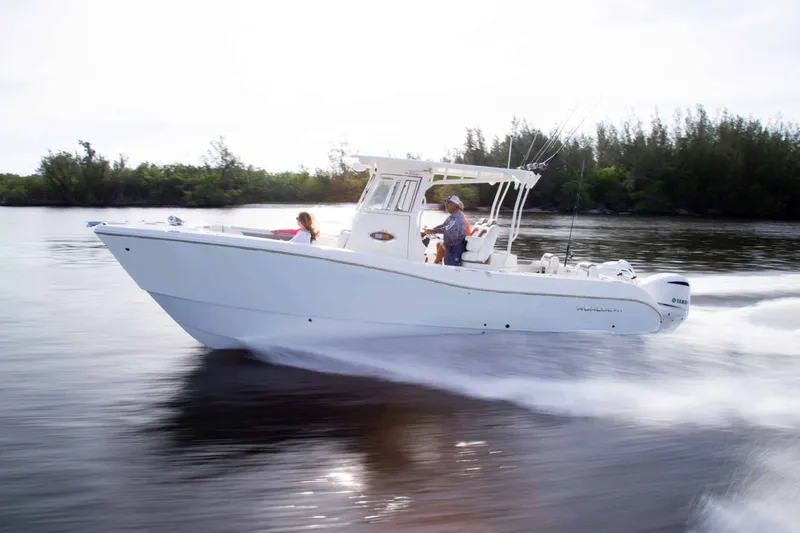Slide: The Image of World Cat 295CC Center Console 2026 - 4