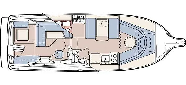 Slide: The Image of Bayliner 3255 Avanti 1998 - 22