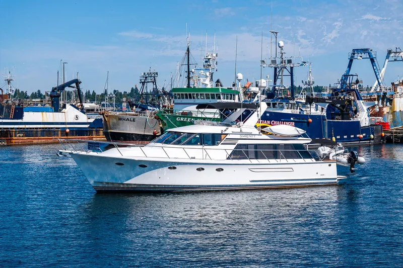 Slide: The Image of Ocean Alexander 520 Pilothouse 1991 - 26