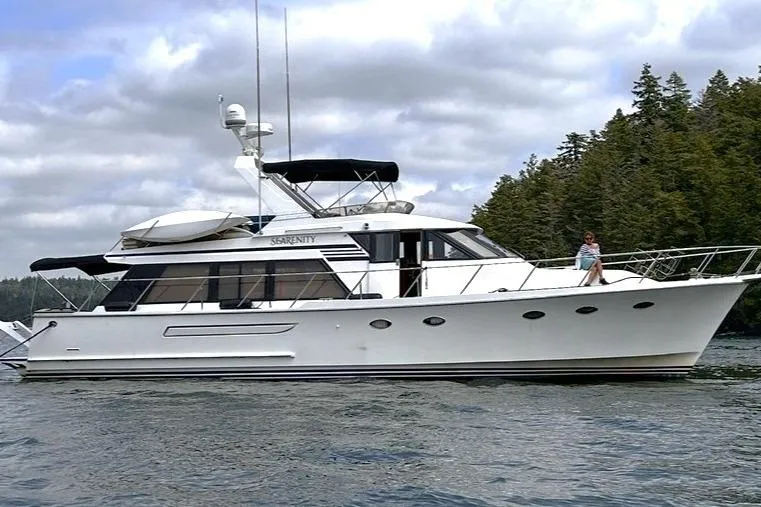Slide: The Image of Ocean Alexander 520 Pilothouse 1991 - 18