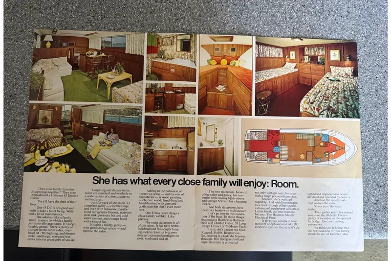 Slide: The Image of Hatteras 43 Double Cabin 1973 - 66