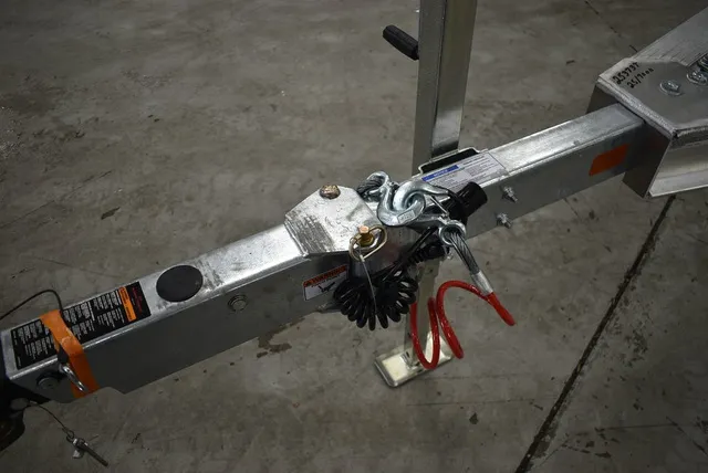 Slide: The Image of Yacht Club Trailers 25-7000 Aluminum Tandem Axle Bunk boat trailer 2026 - 1
