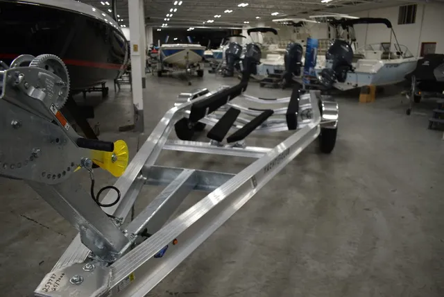 Slide: The Image of Yacht Club Trailers 25-7000 Aluminum Tandem Axle Bunk boat trailer 2026 - 3
