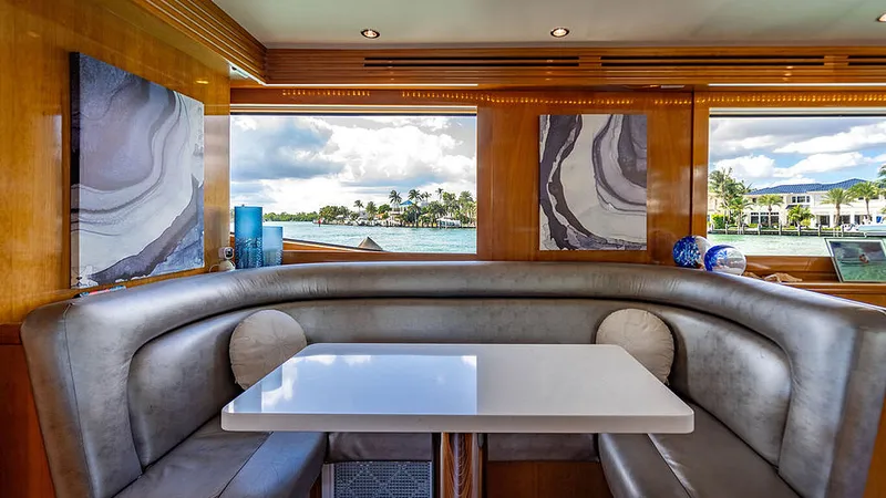 Slide: The Image of Hatteras Cockpit Motor Yacht 2003 - 6
