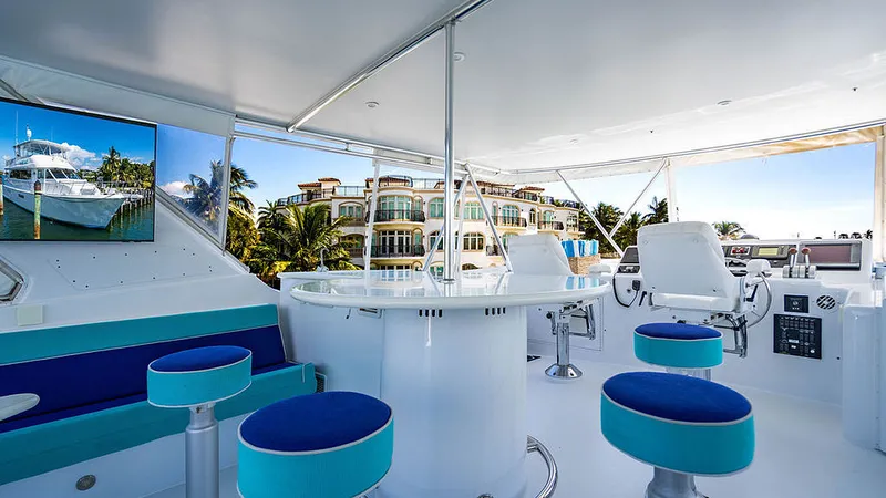 Slide: The Image of Hatteras Cockpit Motor Yacht 2003 - 20