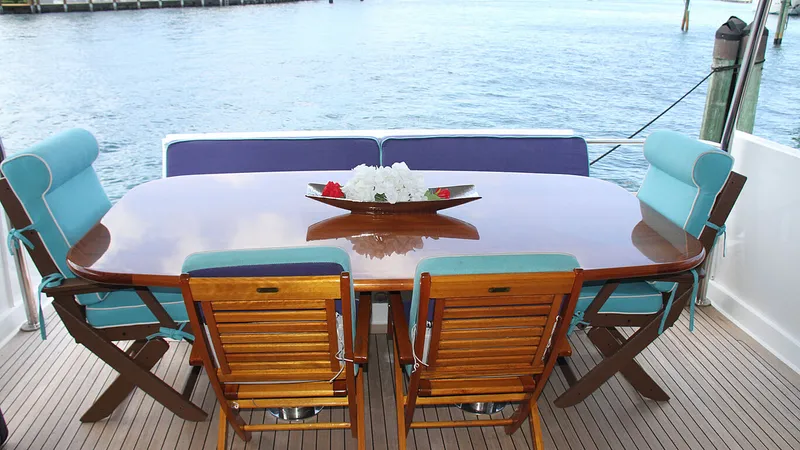 Slide: The Image of Hatteras Cockpit Motor Yacht 2003 - 27