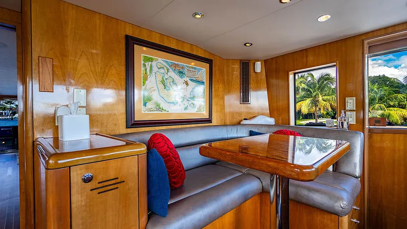 Slide: The Image of Hatteras Cockpit Motor Yacht 2003 - 9