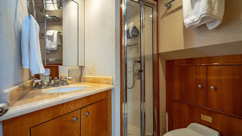 Slide: The Image of Hatteras Cockpit Motor Yacht 2003 - 15