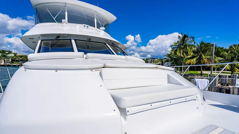 Slide: The Image of Hatteras Cockpit Motor Yacht 2003 - 17