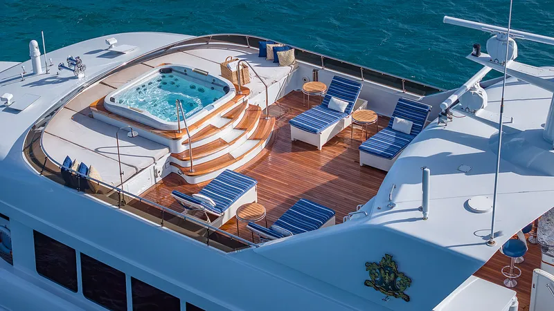 Slide: The Image of Trinity Tri-Deck Motor Yacht 2001 - 23