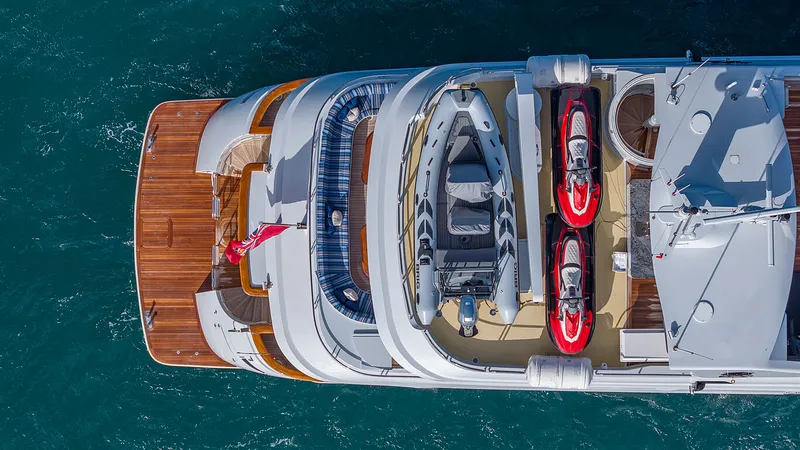 Slide: The Image of Trinity Tri-Deck Motor Yacht 2001 - 36