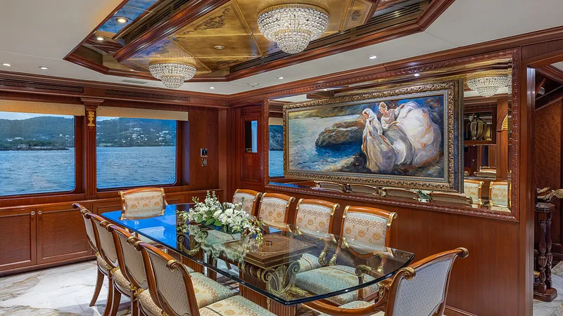 Slide: The Image of Trinity Tri-Deck Motor Yacht 2001 - 5