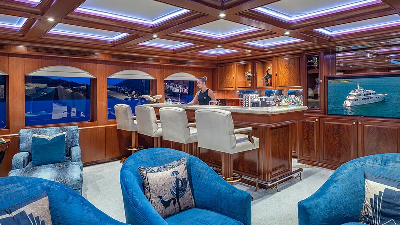 Slide: The Image of Trinity Tri-Deck Motor Yacht 2001 - 14