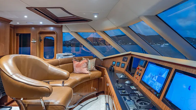 Slide: The Image of Trinity Tri-Deck Motor Yacht 2001 - 16