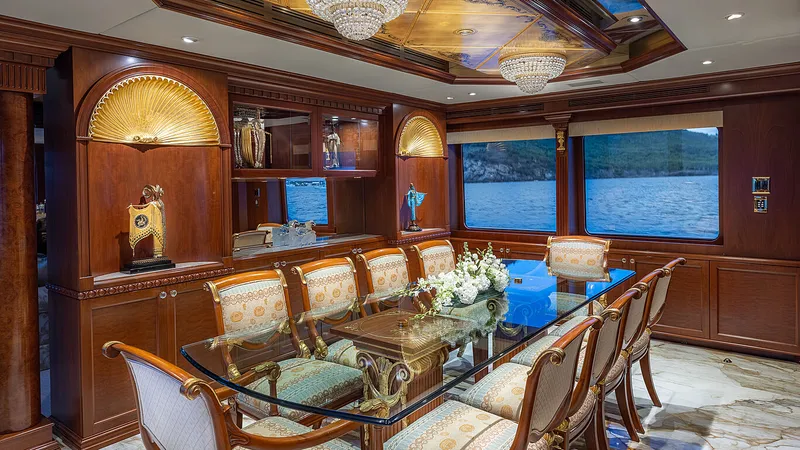 Slide: The Image of Trinity Tri-Deck Motor Yacht 2001 - 6