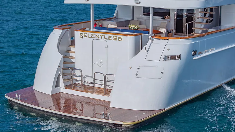 Slide: The Image of Trinity Tri-Deck Motor Yacht 2001 - 35
