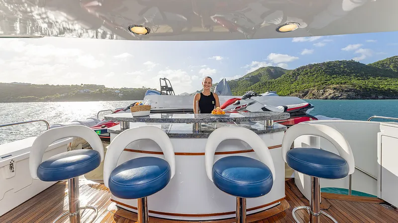 Slide: The Image of Trinity Tri-Deck Motor Yacht 2001 - 25