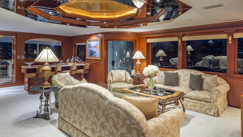 Slide: The Image of Trinity Tri-Deck Motor Yacht 2001 - 3