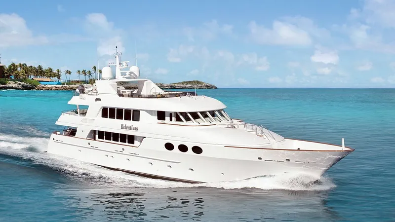 Slide: The Image of Trinity Tri-Deck Motor Yacht 2001 - 1
