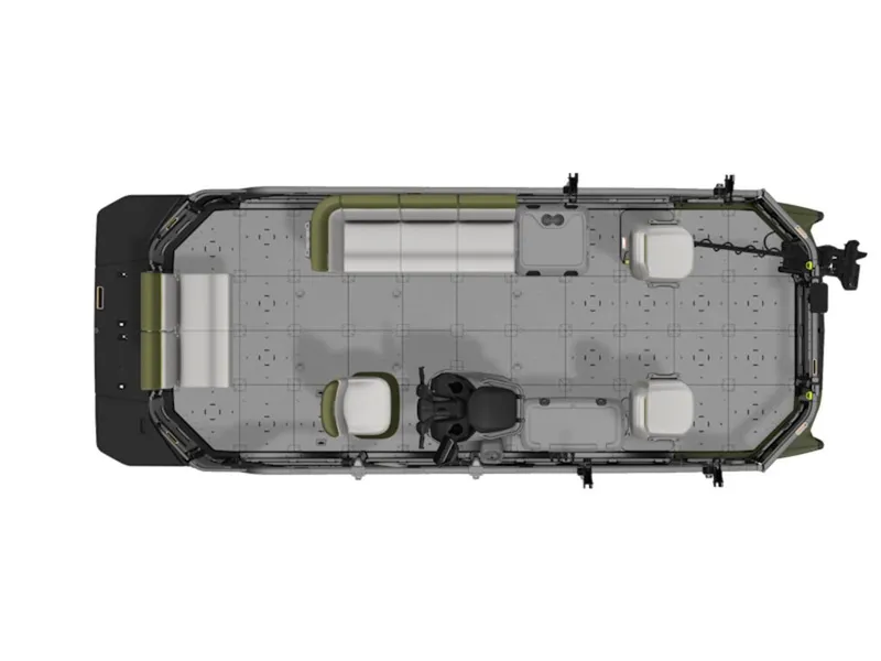 Slide: The Image of Sea-Doo Switch™ Fish 21 - 230 hp Galvanized 2025 - 3