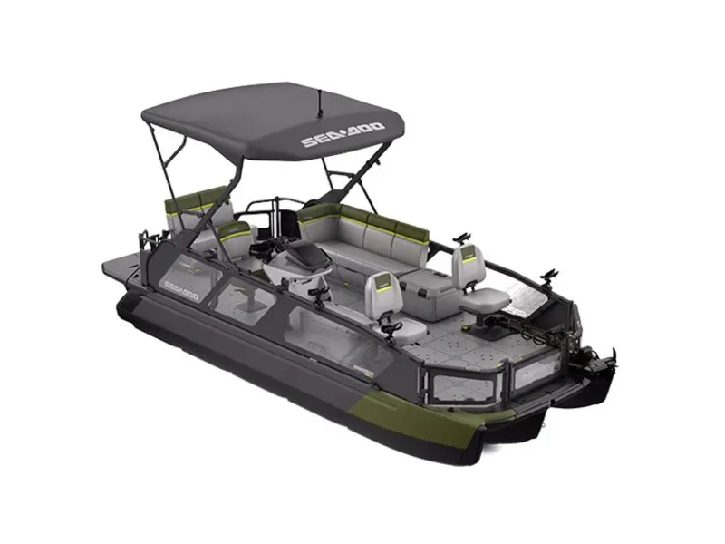 The Image of Sea-Doo Switch™ Fish 21 - 230 hp Galvanized 2025 - 0