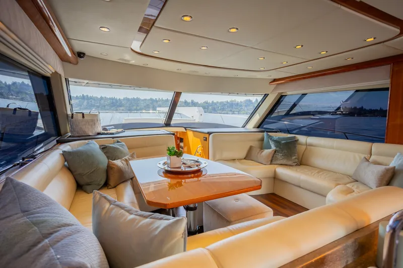 Slide: The Image of Riviera 53 Enclosed Flybridge 2012 - 2