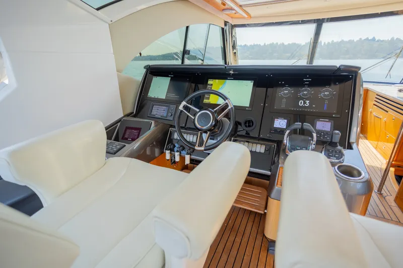 Slide: The Image of Riviera 53 Enclosed Flybridge 2012 - 23