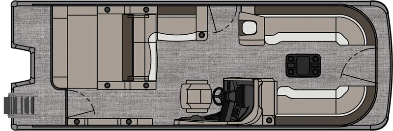 The Image of Avalon Catalina 2585 Versatile Rear Bench 2026 - 0