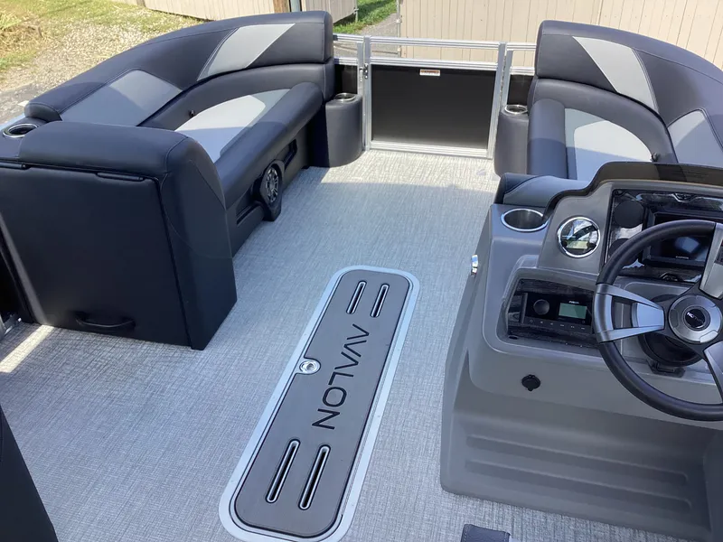 Slide: The Image of Avalon 23' VENTURE 85 VERSATILE REAR BENCH 2027 - 28