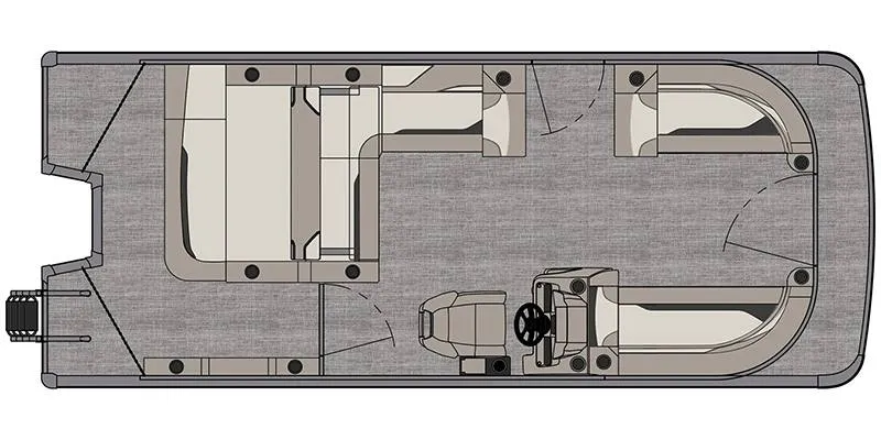 Slide: The Image of Avalon Venture 85 Versatile Rear Bench - 21 FT 2026 - 1