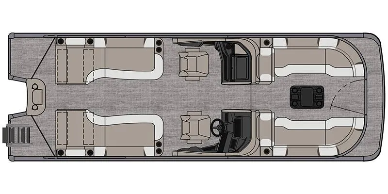 Slide: The Image of Avalon Excalibur LTD Quad Lounger Shift Windshield - 25 FT 2026 - 1