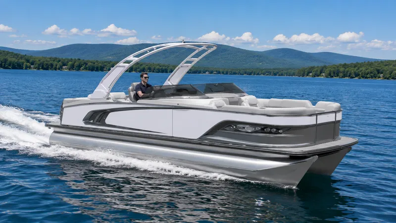 The Image of Avalon Excalibur LTD Quad Lounger Shift Windshield - 25 FT 2026 - 2