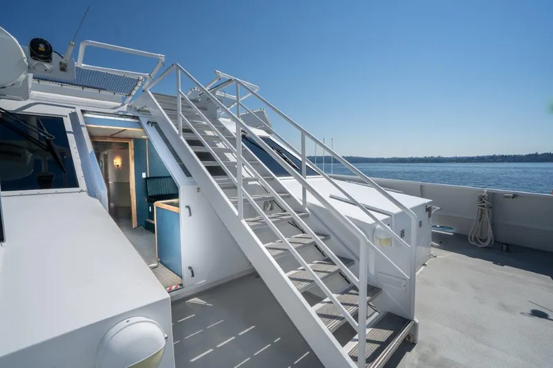 Slide: The Image of Dakota Creek Catamaran Helicopter Capable 1999 - 56