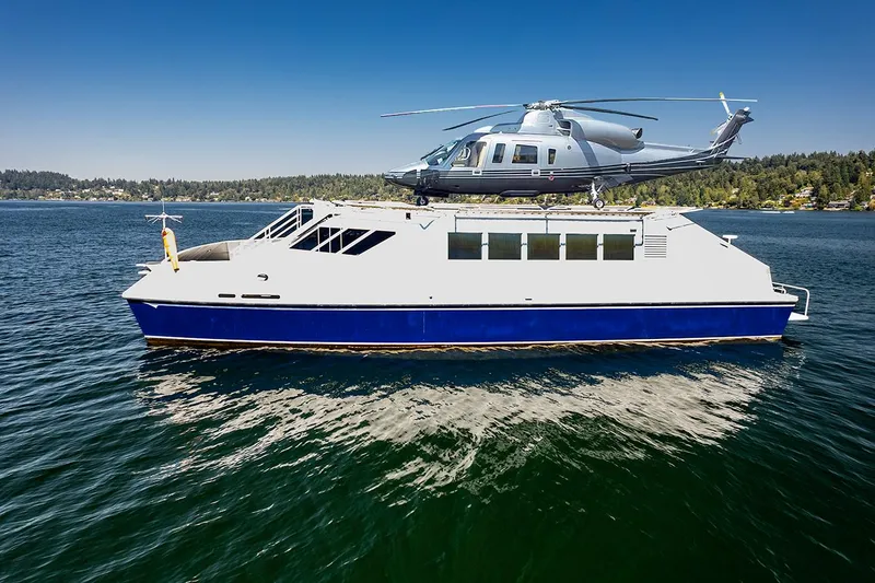 Slide: The Image of Dakota Creek Catamaran Helicopter Capable 1999 - 98