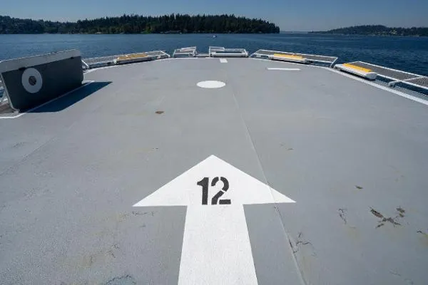 Slide: The Image of Dakota Creek Catamaran Helicopter Capable 1999 - 44