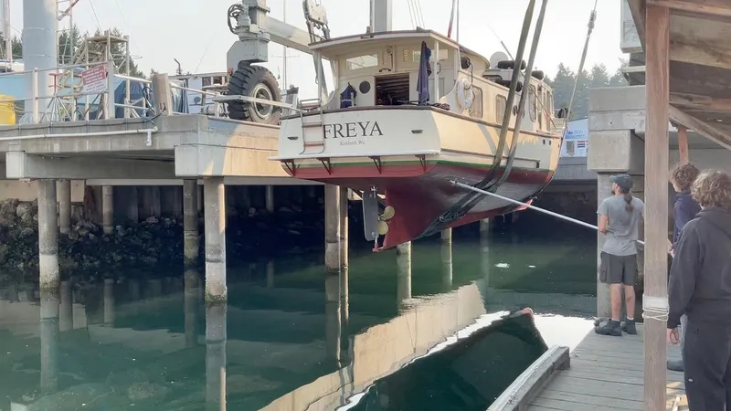 Slide: The Image of Historic Tacoma Boat Co Cruiser 1940 - 57