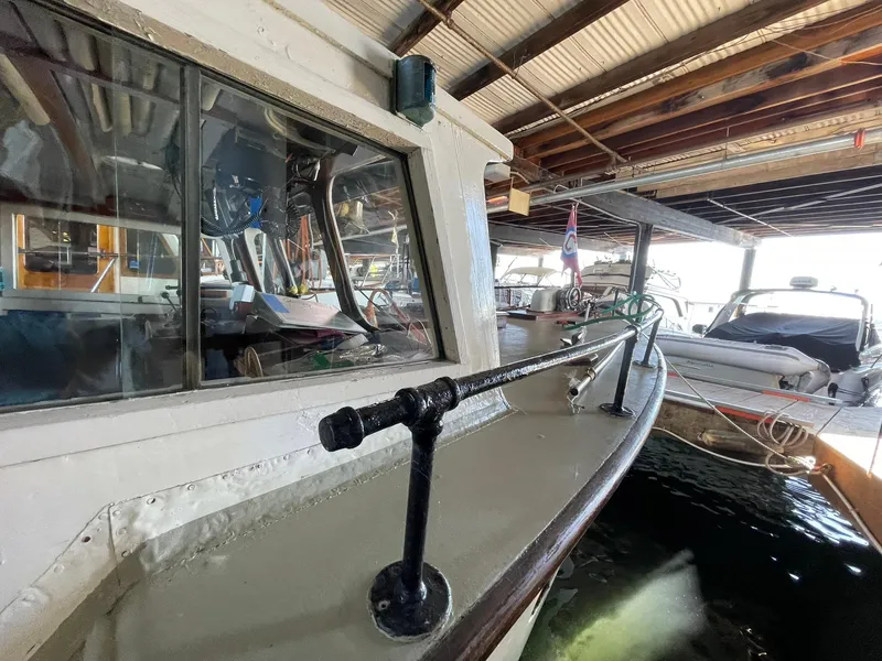 Slide: The Image of Historic Tacoma Boat Co Cruiser 1940 - 45