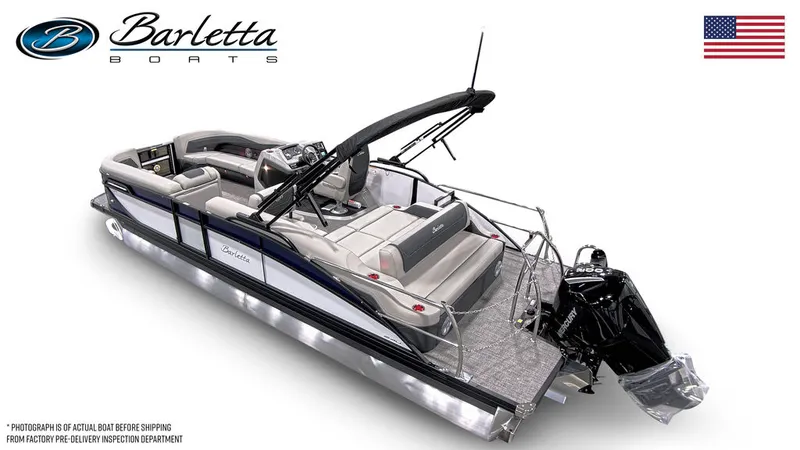 Slide: The Image of Barletta Boats C24U Triple-Toon 2026 - 6