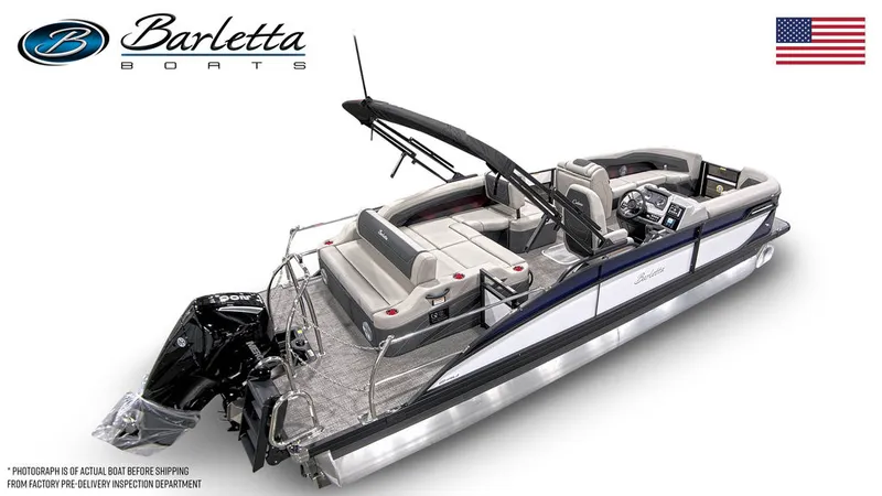 Slide: The Image of Barletta Boats C24U Triple-Toon 2026 - 4