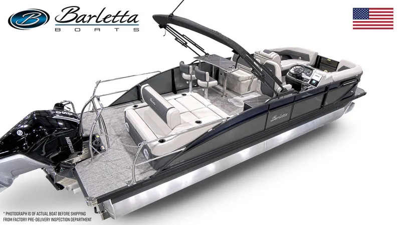 Slide: The Image of Barletta Boats C24UE Triple-Toon 2026 - 4