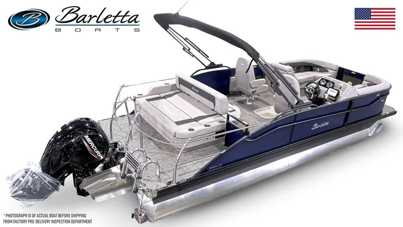 Slide: The Image of Barletta Boats A22UC Triple-Toon 2026 - 5